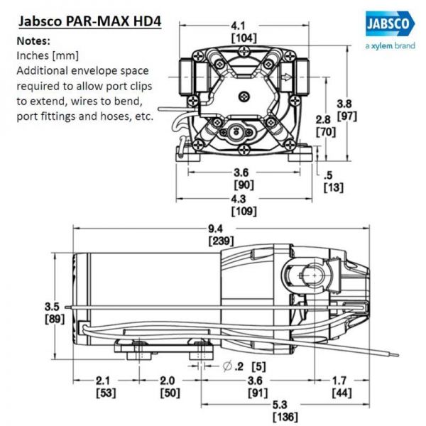 PARMAX HD4 24V 4GPM 25PSI - N°1 - comptoirnautique.com