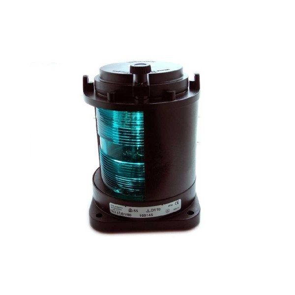 Feu tribord Série 55 Aqua Signal éteint - N°1 - comptoirnautique.com