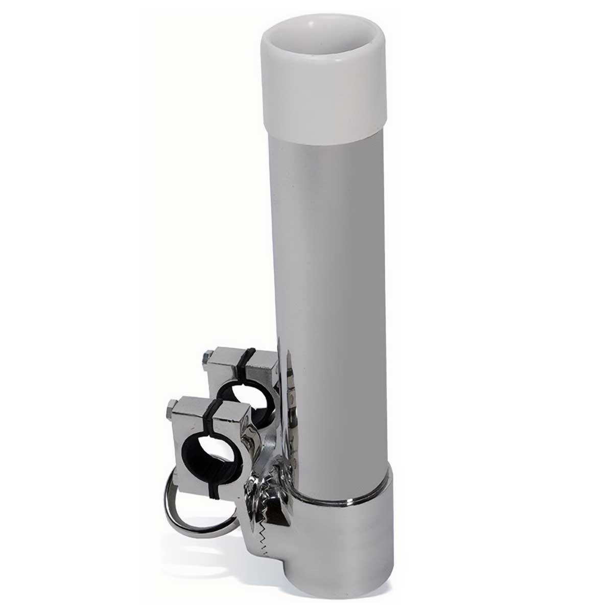 Porte canne orientable Inox pour fixation sur balcon Seanox