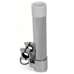 Porte canne orientable Inox pour fixation sur balcon Seanox