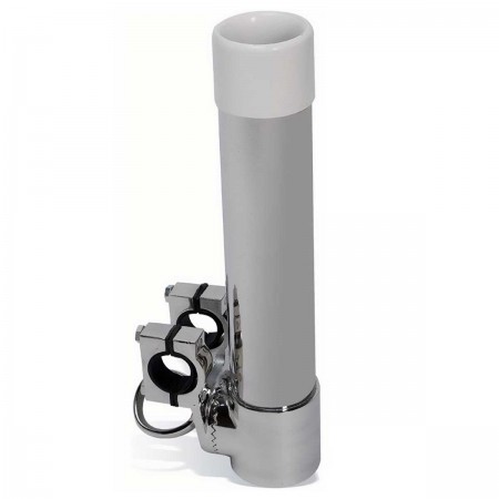 Porte canne orientable Inox pour fixation sur balcon Seanox
