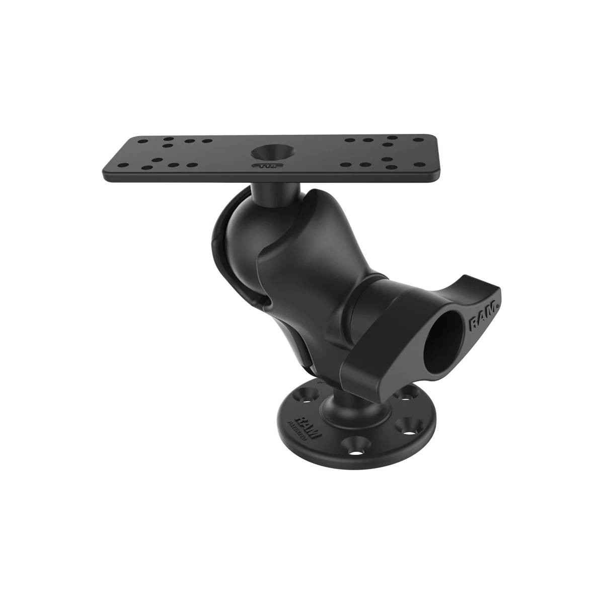 Support Horizontal pour combinés GARMIN et LOWRANCE 9 à 12"