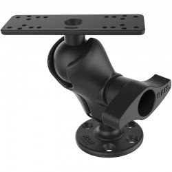 Support Horizontal pour combinés GARMIN et LOWRANCE 9 à 12"