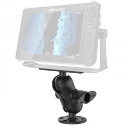 Support Horizontal pour combinés GARMIN et LOWRANCE 9 à 12"