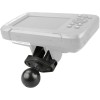 Support Horizontal pour LOWRANCE HOOK²-4 et REVEAL 5 boule C - N°5 - comptoirnautique.com