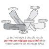 Support Horizontal pour GARMIN ECHOMAP ET STRIKER 4" - N°4 - comptoirnautique.com