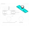 Platine RAM - Boule C pour Garmin ECHOMAP/ GPSmap / STRIKER et LOWRANCE HDS 5 à 7" - N°4 - comptoirnautique.com