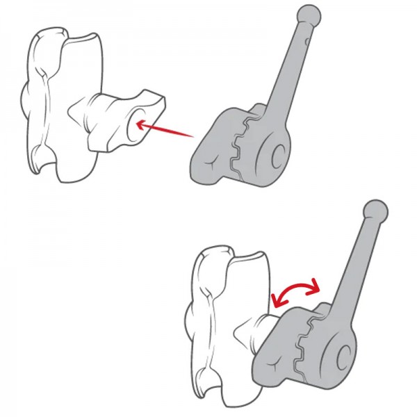 Clé de serrage pour support RAM avec boule D - N°4 - comptoirnautique.com