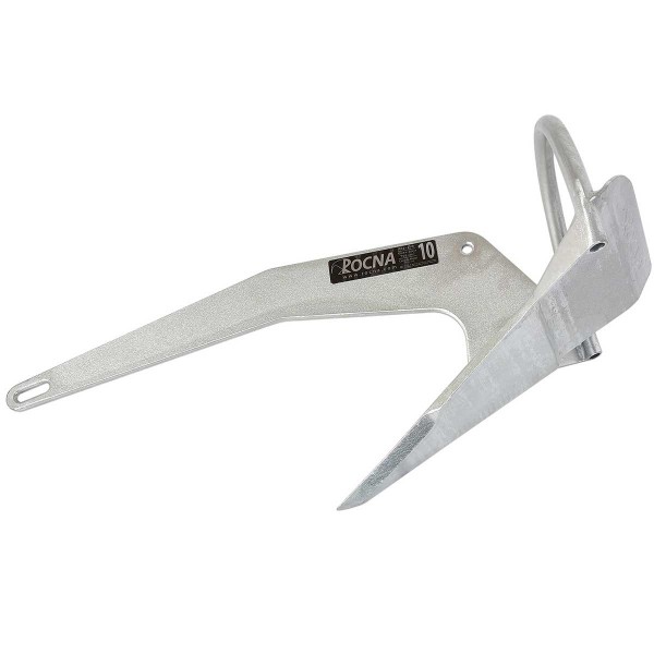 Ancre Rocna acier galvanisé dos - N°14 - comptoirnautique.com
