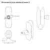 Bras Standard RAM double articulation - N°7 - comptoirnautique.com