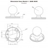 Base RAM rotonda avvitabile - N°7 - comptoirnautique.com