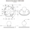 Base RAM rotonda avvitabile - N°8 - comptoirnautique.com
