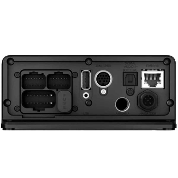 Chaîne stéréo marine sans écran Fusion Apollo MS-WB675 dos avec ports connectivité - N°5 - comptoirnautique.com