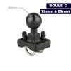 Base RAM à fixer sur tube de différent diamètre - N°5 - comptoirnautique.com