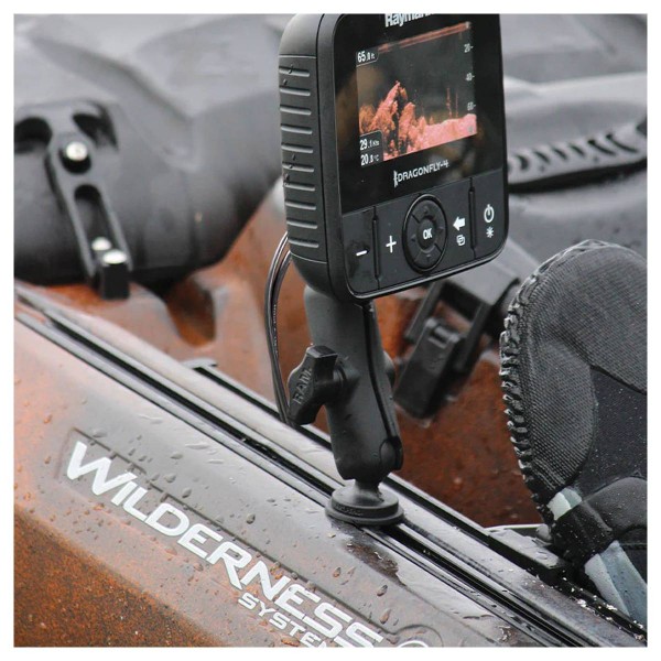 LIFESTYLE - Base RAM ronde avec une fixation T en acier inoxydable - N°9 - comptoirnautique.com