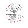 Adaptateur RAM double boule C - RAM MOUNT - N°3 - comptoirnautique.com