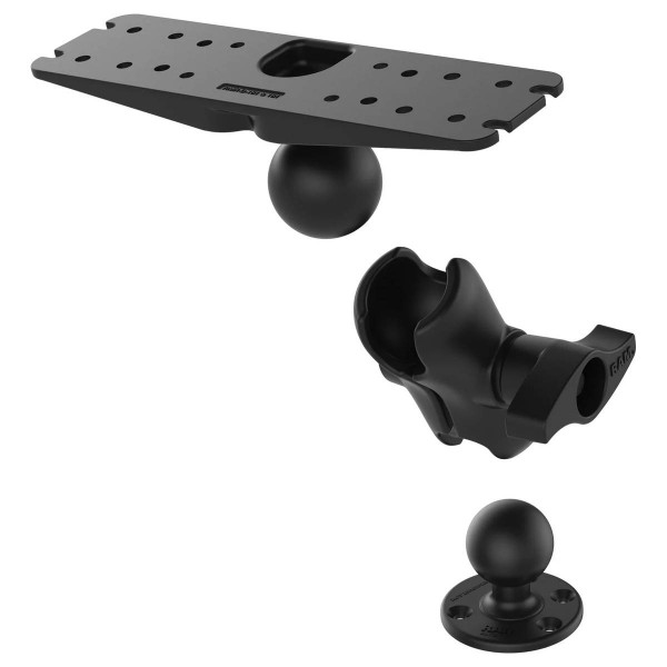 Support horizontal pour ECHOMAP Ultra et GPSmap XSV 8 à 12" - Boule D - N°1 - comptoirnautique.com