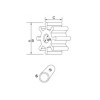 Girante a 10 pale in neoprene Jabsco 18653-0001 - N°4 - comptoirnautique.com