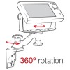 Support de montage Latéral pour Echomap, GPS Map, Striker, HDS Live/Pro, de 5" à 16" - N°4 - comptoirnautique.com
