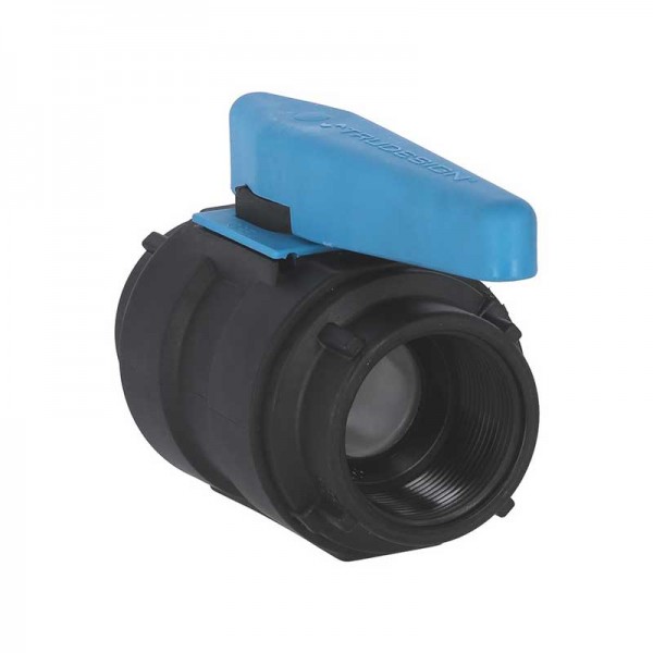 Valvola polimerica 1/4 di giro Ø 1''1/2 BSP - N°1 - comptoirnautique.com