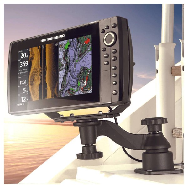 Support horizontal bras pivotant pour Echomap, GPS Map, Striker, HDS Live/Pro, de 5" à 16" - N°11 - comptoirnautique.com