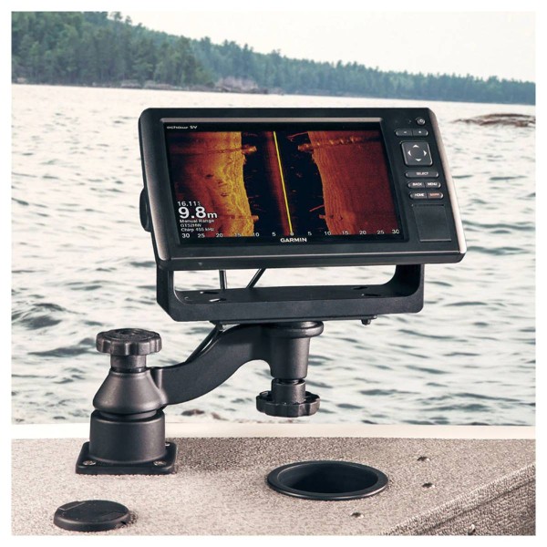 Support horizontal bras pivotant pour Echomap, GPS Map, Striker, HDS Live/Pro, de 5" à 16" - N°12 - comptoirnautique.com
