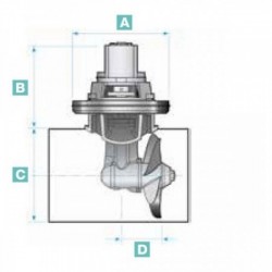 185TT hydraulic thruster...