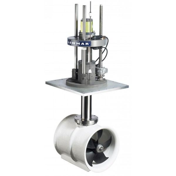 Vertical hydraulic retractable thruster 300VRTTH 22.5kW - aluminum - N°1 - comptoirnautique.com