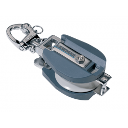 Opening pulley with Delrin...