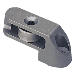 Butée de rail avec réa de...