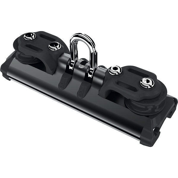 Slide cart with shackle & pair of sheaves - T2 - N°1 - comptoirnautique.com