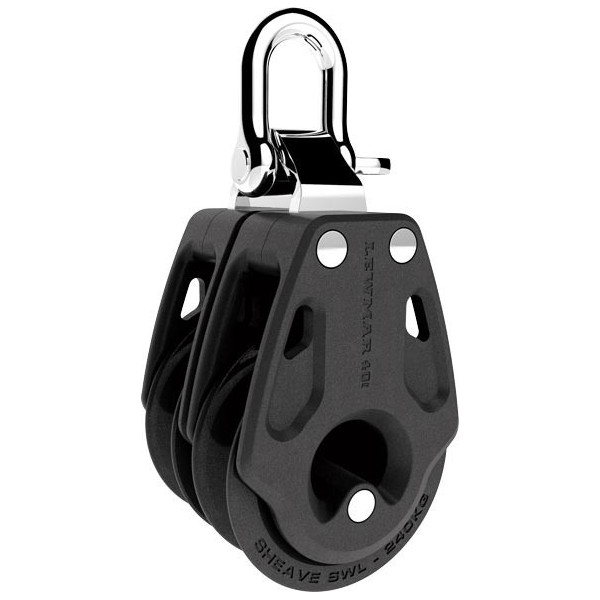 Puleggia di comando doppia - 30 mm - N°1 - comptoirnautique.com