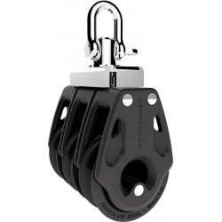 Control triple pulley - 30 mm