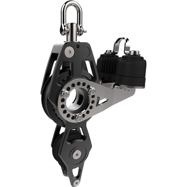 Racing Violine Block, Ring und Klampe - 60 mm - N°1 - comptoirnautique.com