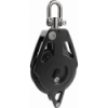 Racing single pulley with ratchet and ring - 80 mm - N°1 - comptoirnautique.com