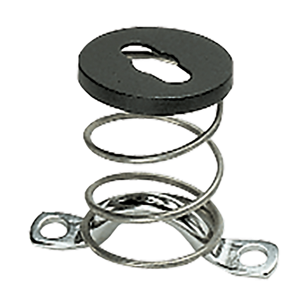 Embase cardan à ressort pour poulie Synchro 60 mm - N°1 - comptoirnautique.com