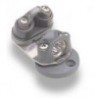 Turret cleat with reinforced eye - 2-6 mm