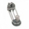 Revolverkopf mit Klampe für 60/80 mm Riemenscheiben