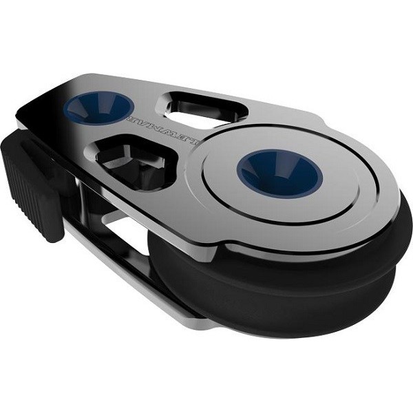 Synchro-Seilrolle Flachbrücke mit Keil - 60 mm - N°1 - comptoirnautique.com