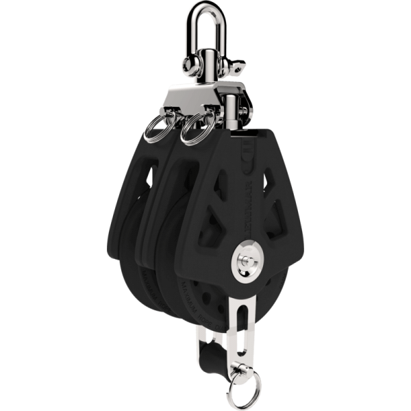 Puleggia doppia Synchro e anello - 72 mm - N°1 - comptoirnautique.com