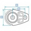 Synchro-Block Flachbrücke - 72 mm - N°2 - comptoirnautique.com