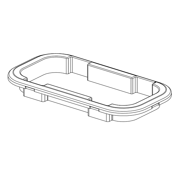 Embellecedor de ventana estándar T7RE - blanco - N°1 - comptoirnautique.com