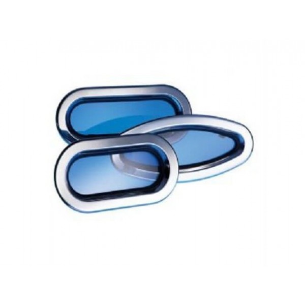 Festes Bullauge aus Edelstahl T0 - N°1 - comptoirnautique.com