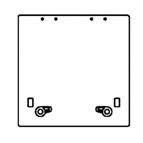 Painel de convés embutido T60 - cinzento escuro - N°3 - comptoirnautique.com