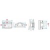 Helm console - 4 x standard instruments - N°2 - comptoirnautique.com