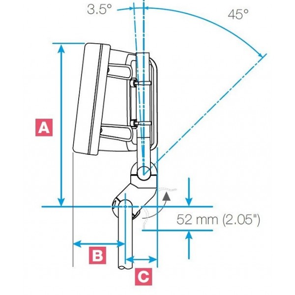 Flex Mount - 8'' - N°2 - comptoirnautique.com