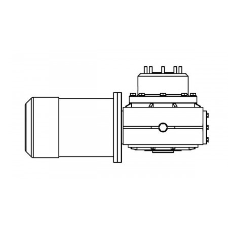 motoréducteur v8 24v 2500w lewmar