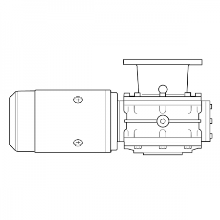 motoréducteur v8 208v 4000w courant alternatif