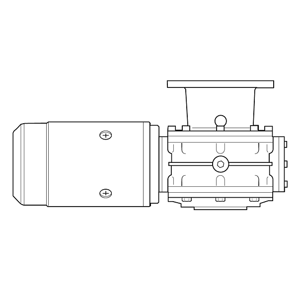 V9 geared motor - 400V - 4000W alternating current - N°1 - comptoirnautique.com