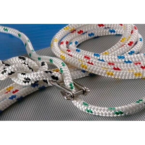 Corde tressée multicolore 18 mm